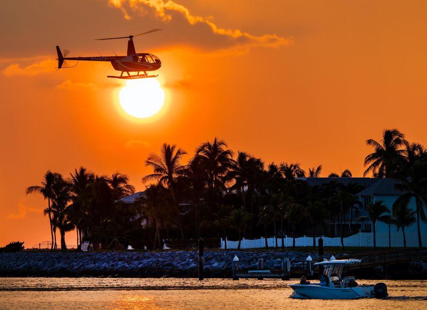 Key West: Helicopter Sunset Celebration - Key Details of the Experience