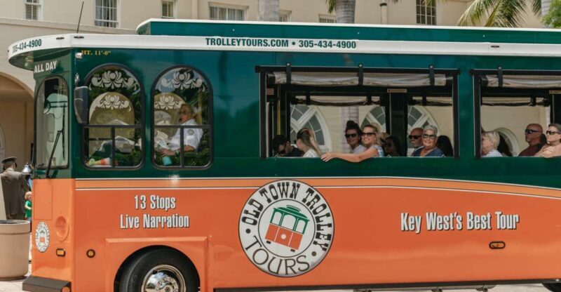 Key West: Old Town Trolley 13-Stop Hop-On Hop-Off Tour - Key Points