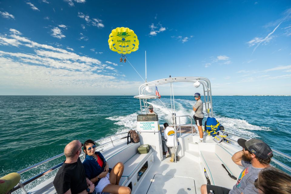 Key West: Private Parasailing Trip by Speedboat - Tandem Flight Experience