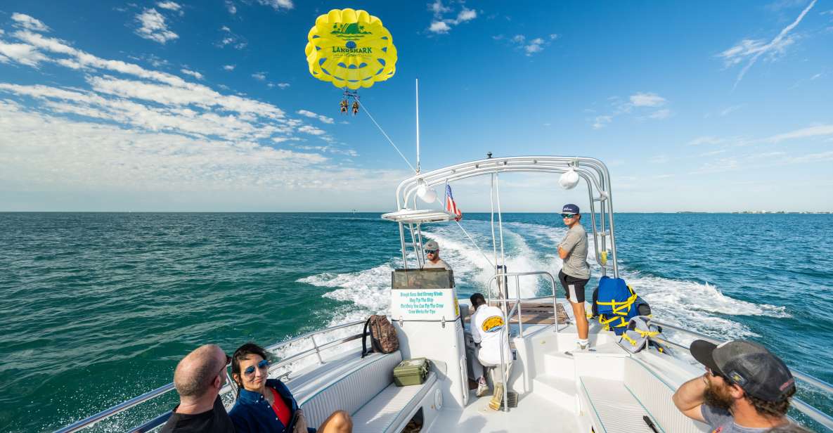 Key West: Private Parasailing Trip by Speedboat - Inclusions and Duration
