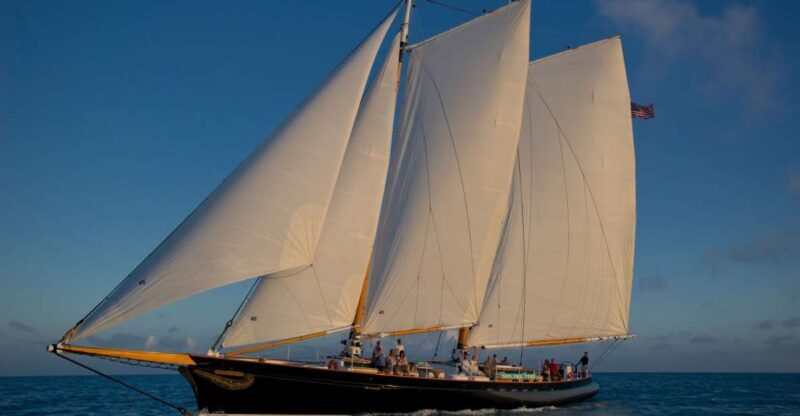 Key West: Schooner Full Moon Night Sail with Drinks - Key Points