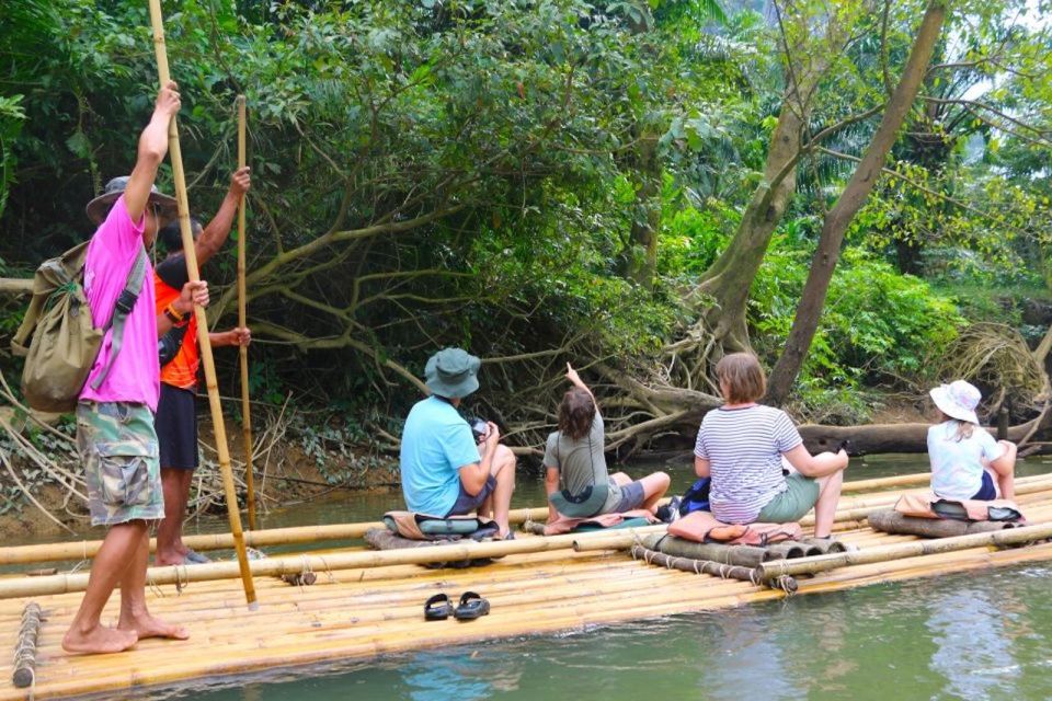 Khao Lak: Early Bird Khao Sok National Park Bamboo Rafting - Sok River Canoe Ride