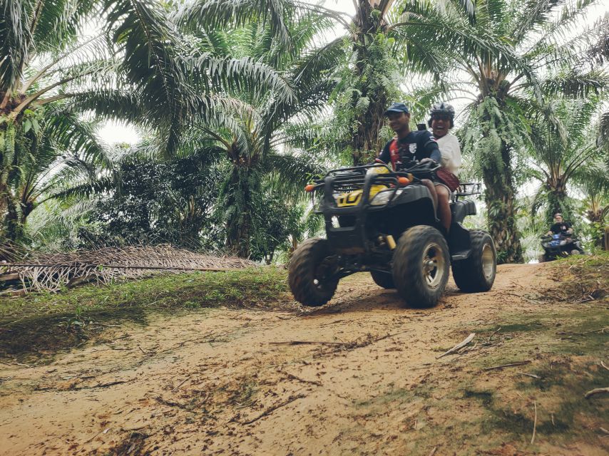 Khao Lak: Guided ATV Tour With Lampi Waterfall Swim - Small River Crossing