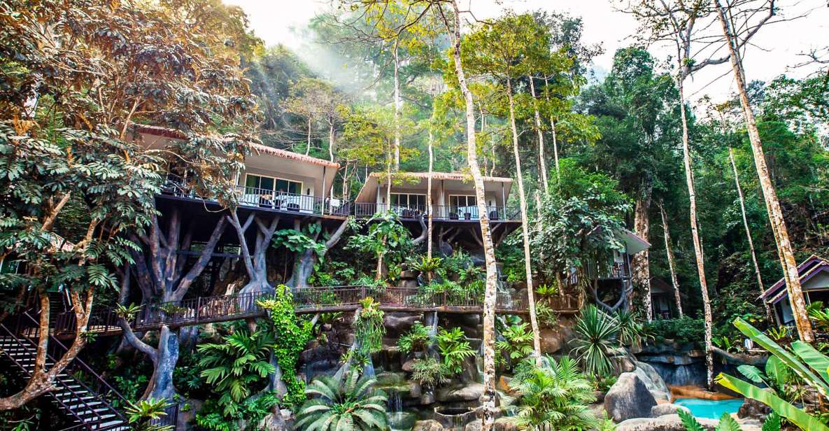 Khao Lak: Khao Sok National Park Overnight Treehouse Trip - Riverside Canoeing and Elephant Bathing