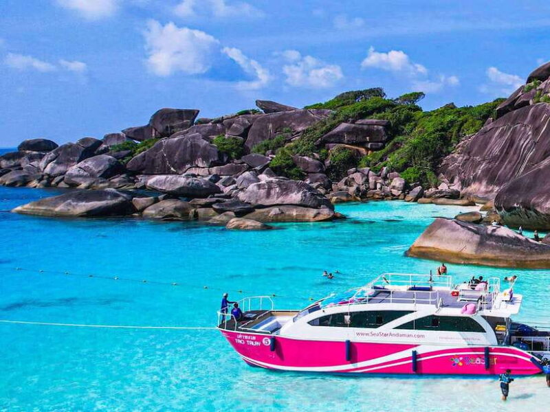 Khao Lak : Similan Islands Speed Catamaran Premium Morning - Itinerary Highlights