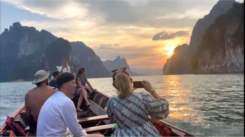 Khao Sok: Cheow Lan Lake Sunset Cruise W/ Drinks - Viewpoint at Chiew Larn Lake