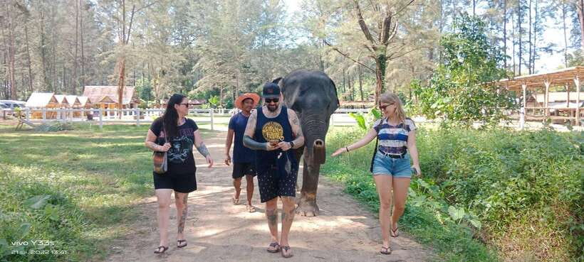 Khaolak: Elephant Interaction in Sanctuary With Bamboo Raft - Frequently Asked Questions