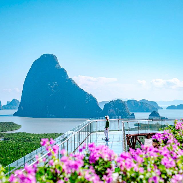 Khaolak: Sunset Phangnga Bay Skywalk and James Bond Island - Getting There and Back