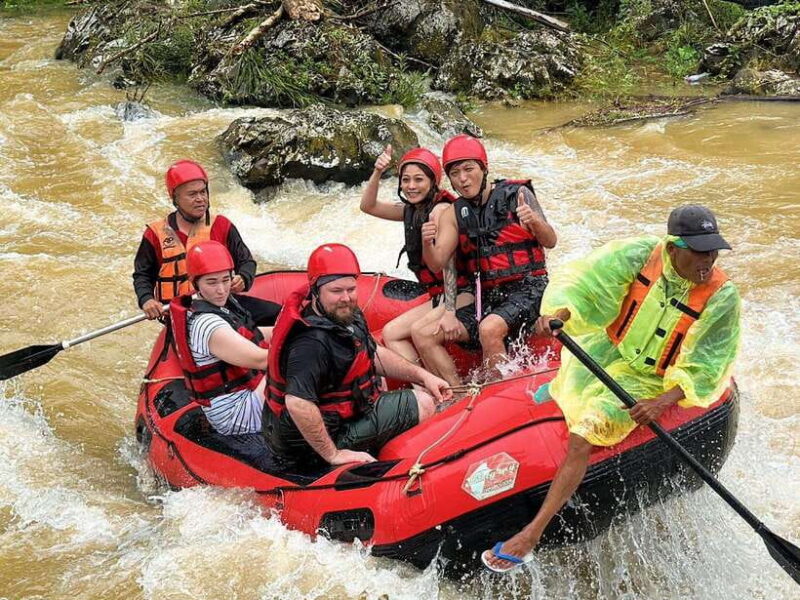 KhaoLak :White Water Rafting ,Monkey Cave, Elephant Bathing - Included Features