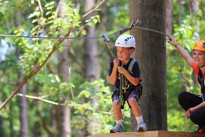 Kids Ziplining and Climbing Experience - Key Points