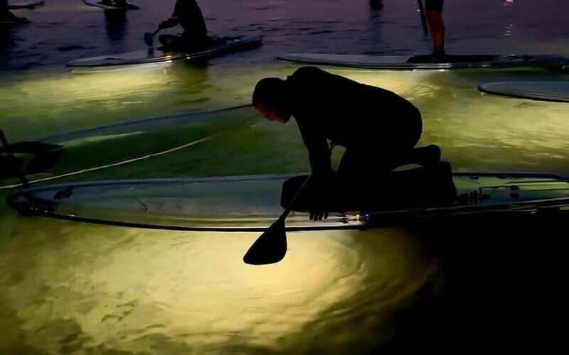 Kiel/Plön: glassSUP - guided night tour. Dive in without getting wet. - FAQ