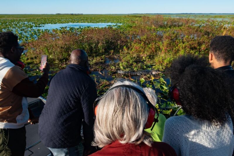 Kissimmee: Boggy Creek Airboat Ride with Optional Meal - The Lakeside Meal: A Tasty Finish