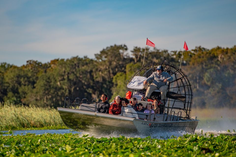 Kissimmee: Boggy Creek Airboat Ride With Optional Meal - Park Highlights
