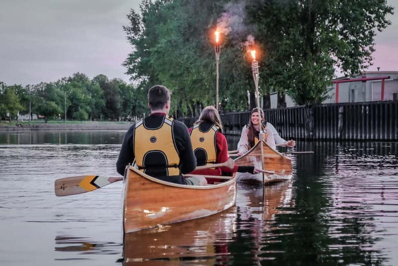 Klaipeda: Evening Guided Tour by Wooden Canoe - Key Points