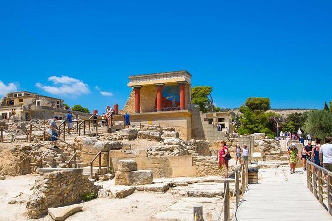 Knossos Museum and Heraklion tour from Rethymno - Key Points