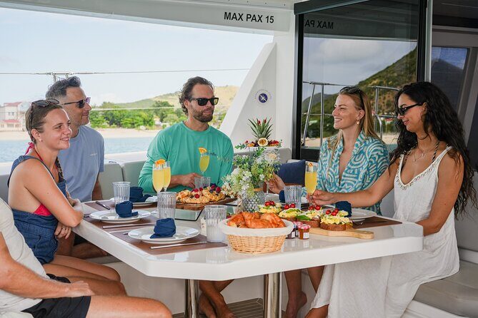 Knot at Work - Private Catamaran Tour in St Maarten - Full day - FAQs