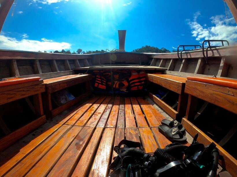 Ko Lanta: 4 Islands Tour by Private Longtail Boat - Emerald Cave (Koh Muk)