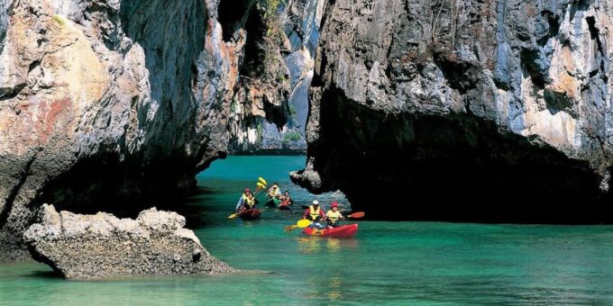 Ko Lanta: Ko Aung, Ko Phee Ghost Island Cave, Talabeng Kayak - Getting to the Destination