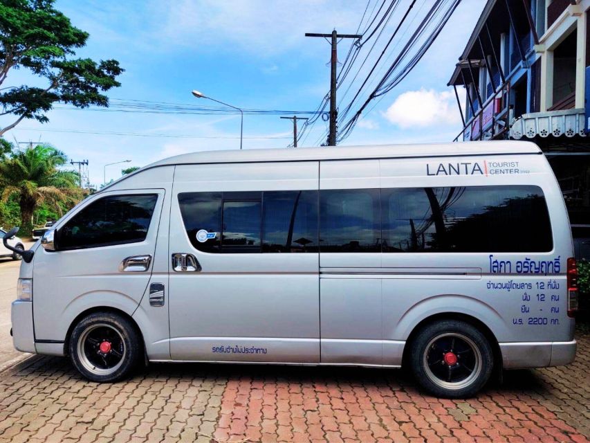 Ko Lanta: Private Van Direct To Krabi /Aonang - Key Points