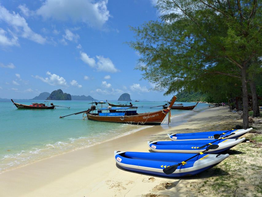 Koh Lanta: 4 Islands and Emerald Cave Tour by Long-tail Boat - Tropical Fish Feeding and Bat Observation