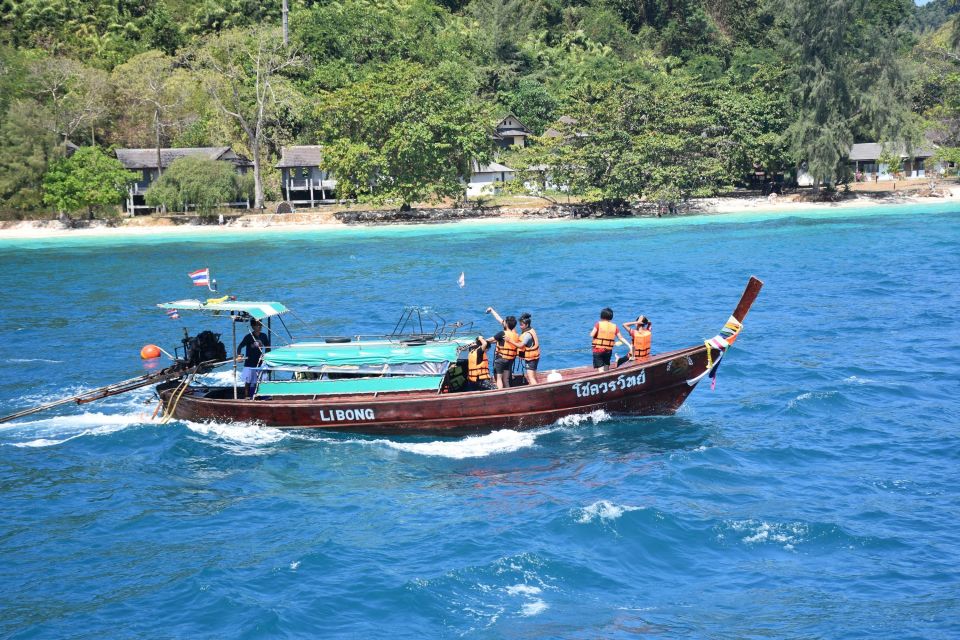 Koh Lanta: 4 Islands and Emerald Cave Tour by Long-tail Boat - Roundtrip Hotel Transfer and Tour Guide