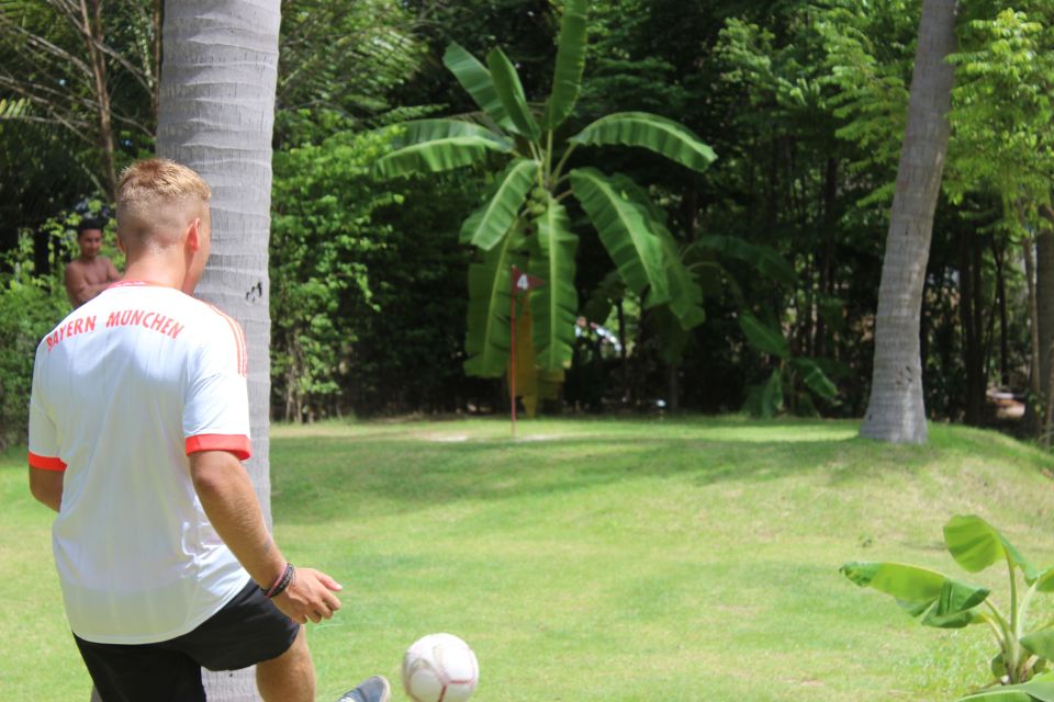 Koh Samui: Football Golf & Botanical Gardens - Immersive Coconut Plantation