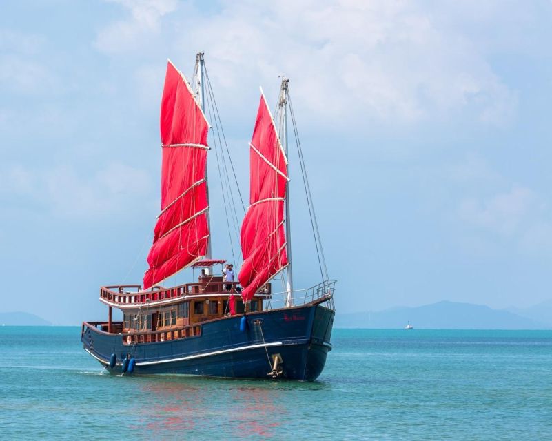 Koh Samui: Red Baron Romantic Sunset Dinner Cruise - Cruise Route and Sights
