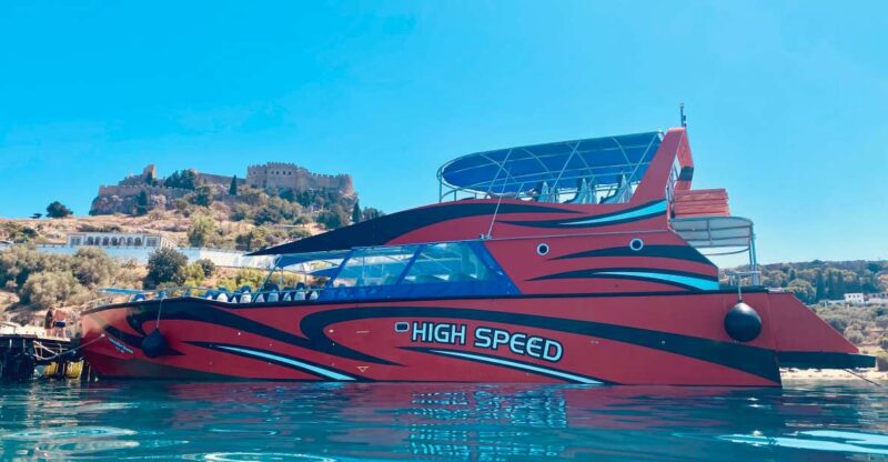 Kolympia: Fast Boat to Rhodes Town Return Ticket - Rhodes Town Highlights