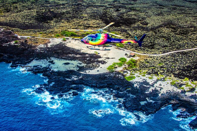 Kona Coast Hualalai Volcano-60Min Helicopter Tour-Door Off or On - Meeting and Pickup Information