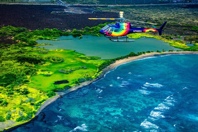 Kona Coast Hualalai Volcano-60Min Helicopter Tour-Door Off or On - Weight and Balance Fees