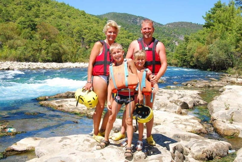 Koprulu Canyon Rafting Tour for Families and Couples W/Lunch - Key Points