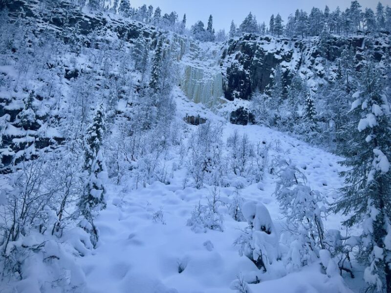 Korouoma: Frozen Waterfall Hiking Tour - Scenic Highlights