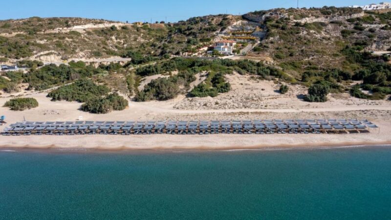 Kos: Diamond Beach Day With Transfers and Sun Lounge - Dining Options