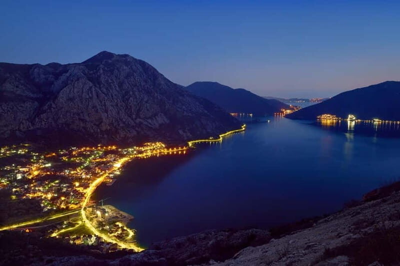 Kotor: Exclusive 2-Hour Night Boat Tour of Boka Bay - A Deep Dive into the Nighttime Boka Bay Experience