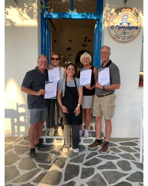 Kourounochori, Naxos : Gregory's Traditional Cooking Class - Key Points