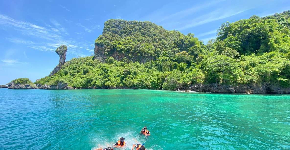 Krabi 4 Island One Day Tour by Speed Boat or Longtail Boat - Itinerary and Pickup