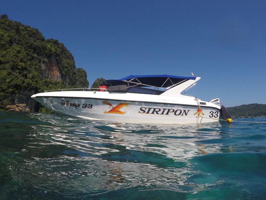 Krabi 4 Island One Day Tour by Speed Boat or Longtail Boat - Transport Options and Inclusions/Exclusions