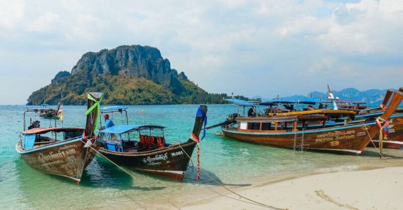 Krabi: 7 Islands Sunset Tour With Buffet Dinner & Snorkeling - Itinerary Highlights
