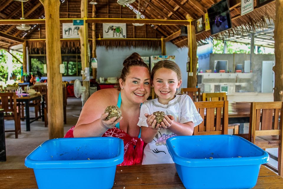 Krabi: Ao Nang Elephant Sanctuary Half-Day Tour - Preparing Elephant Dietary Supplements