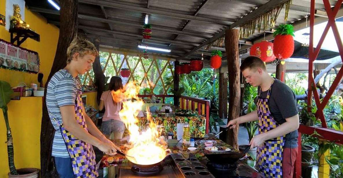 Krabi: Cooking Class at Thai Charm Cooking School With Meal - Restrictions