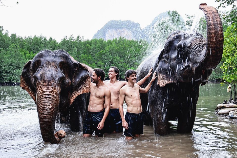 Krabi: Elephant Bathing Session at Krabi Elephant Shelter - Activity Details