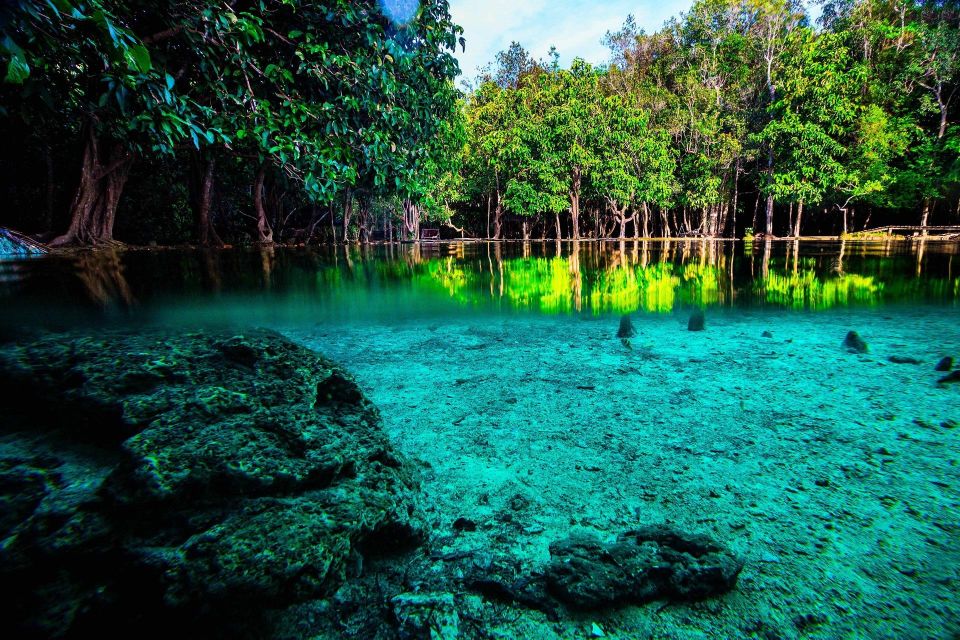 Krabi: Emerald Pool & Hot Spring Waterfall With Kayaking - Therapeutic Hot Spring Waterfall