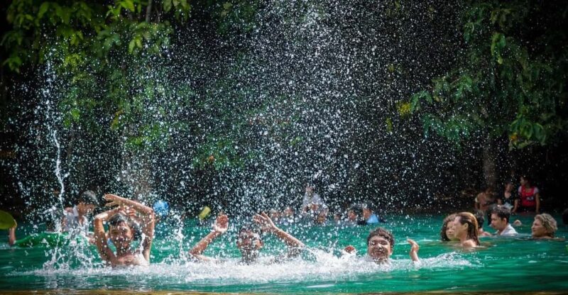 Krabi: Emerald Pool, Hot Waterfall, & Tiger Cave Temple Tour - Emerald Pool Experience