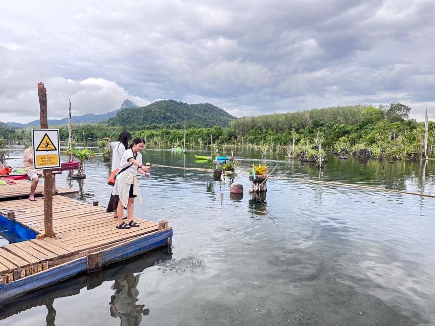 Krabi: Klong Root Kayaking Viewpoint,Fish Feeding and More - Relaxing at the Pier