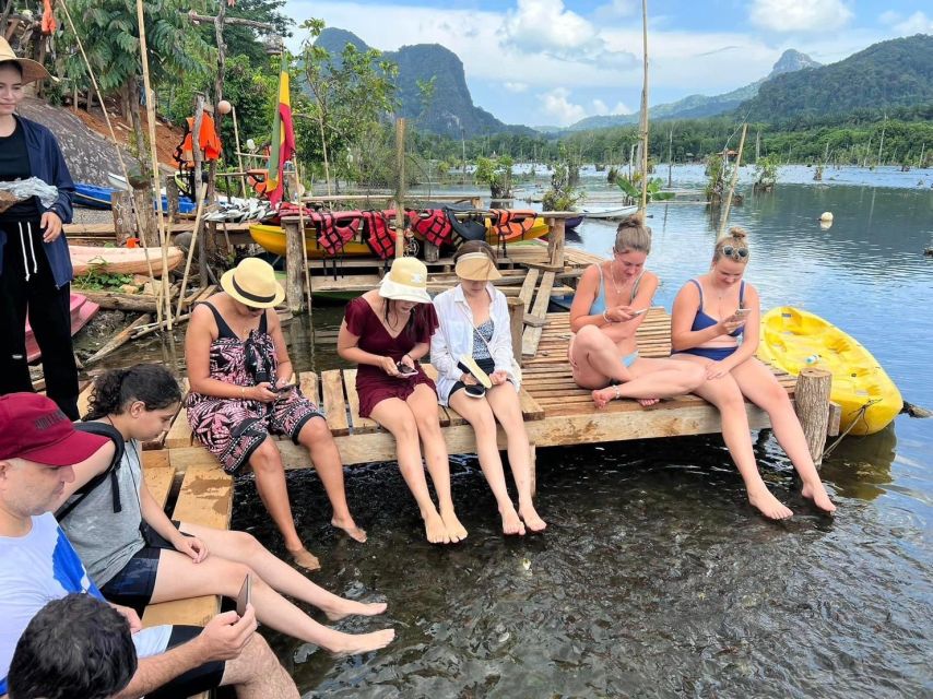 Krabi: Klong Root Kayaking Viewpoint,Fish Feeding and More - Visiting Pineapple Farm