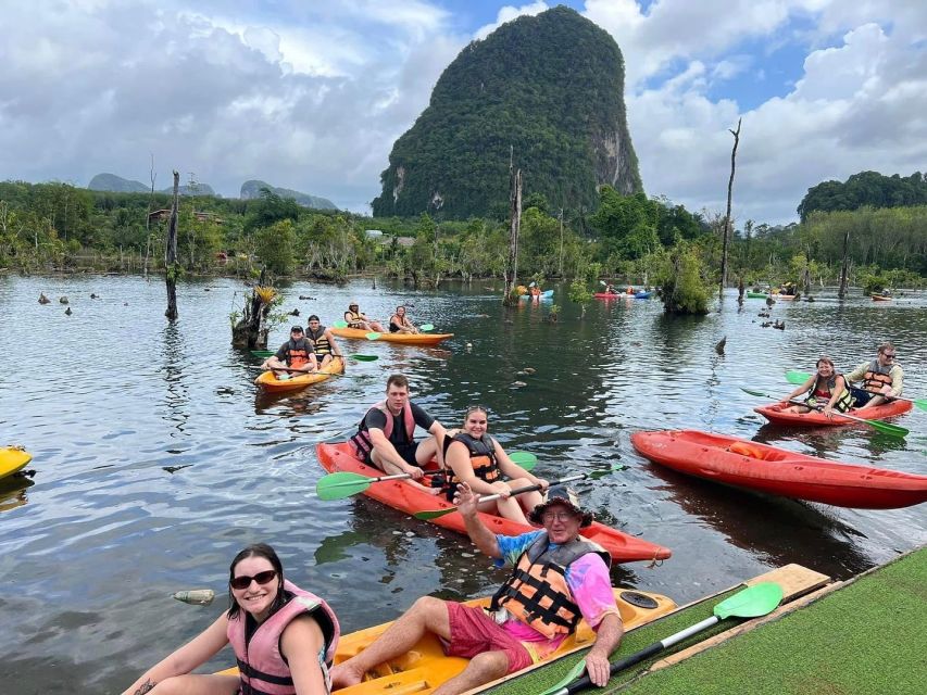 Krabi: Klong Root Kayaking Viewpoint,Fish Feeding and More - Inclusions and Exclusions