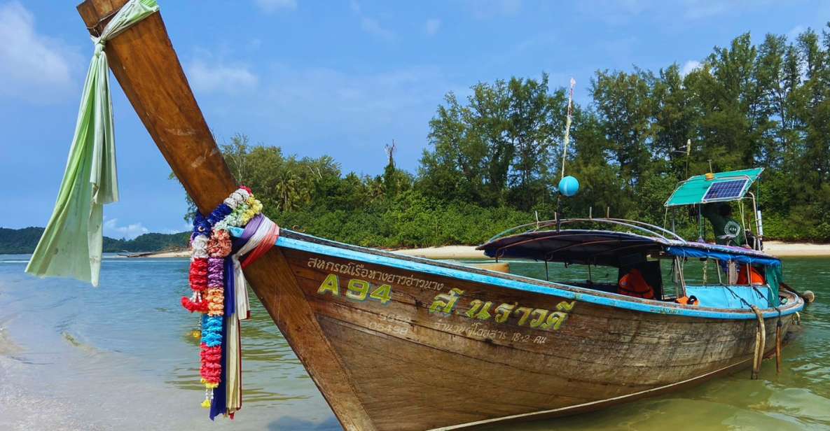 Krabi: Long-Tail Boat Tour of 4 Islands With Picnic - Itinerary Highlights