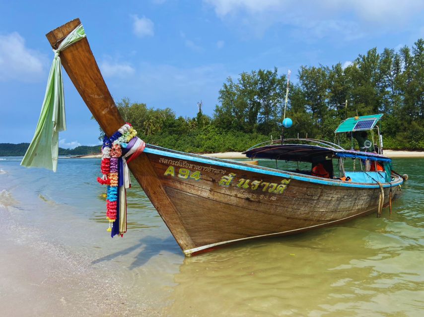 Krabi: Long-Tail Boat Tour of 4 Islands With Picnic - Inclusions and Exclusions