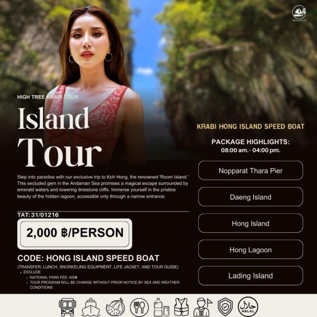 Krabi One-Day Trip: Hong Island Speed Boat - Transportation and Meeting Points