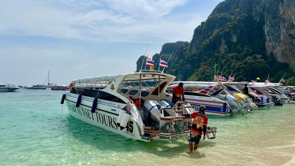 Krabi: Phi Phi & 4 Islands Sunset Boat Tour - Included in the Tour